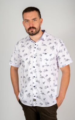 CAMISA MANGA CORTA ESTAMPADA