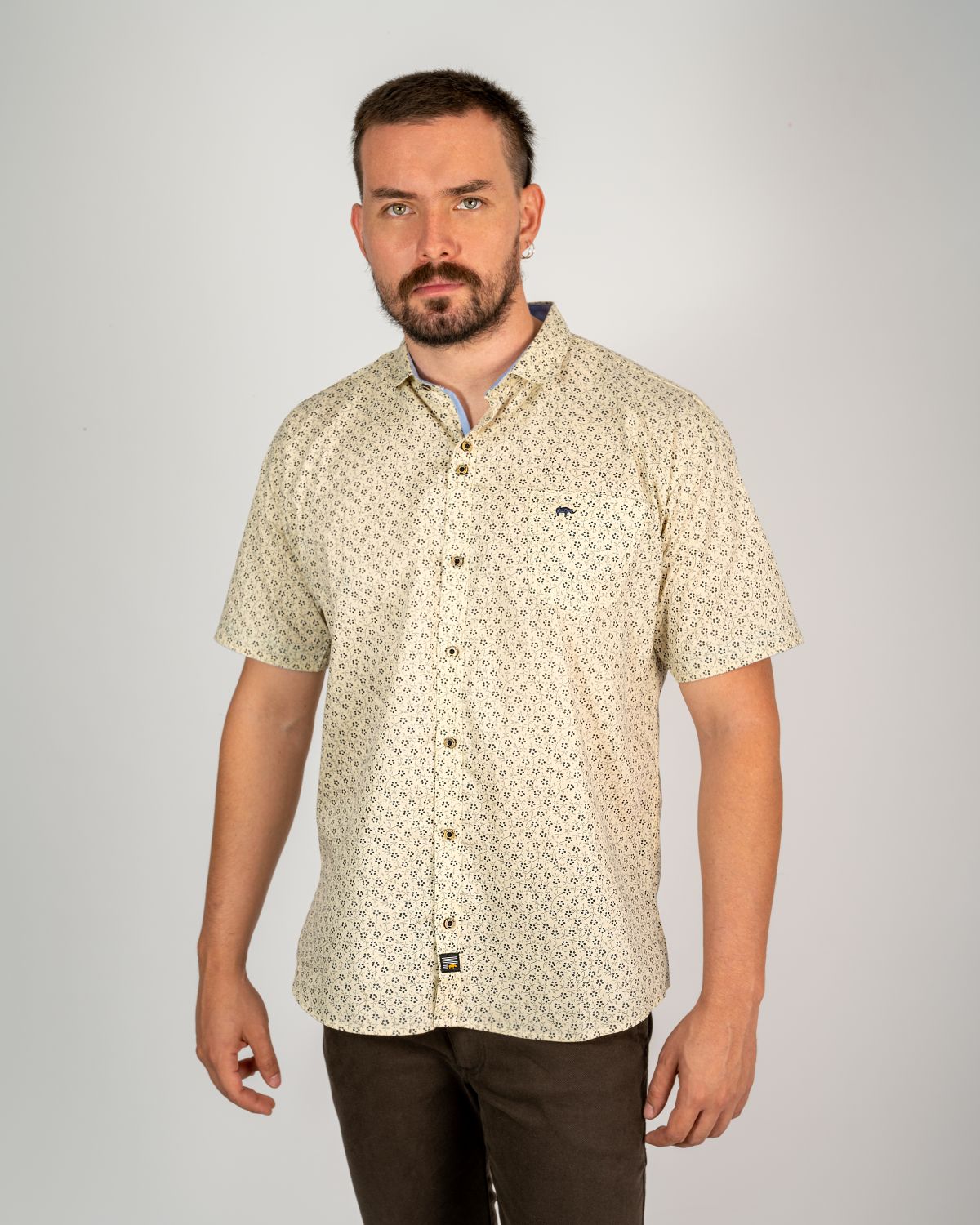 CAMISA MANGA CORTA ESTAMPADA