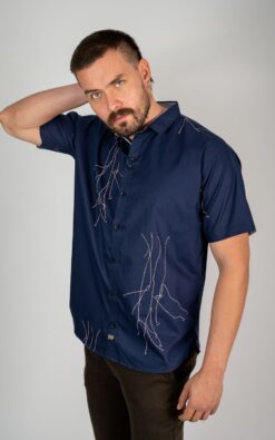 CAMISA MANGA CORTA ESTAMPADA