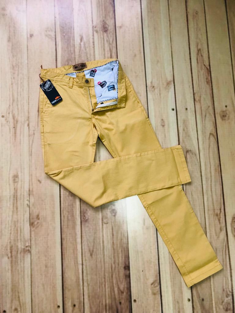 Pantalon drill, tela tafetan con bolsillo de ribete 5186 – Peroxido Jeans