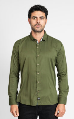 CAMISA  MANGA LARGA UNICOLOR