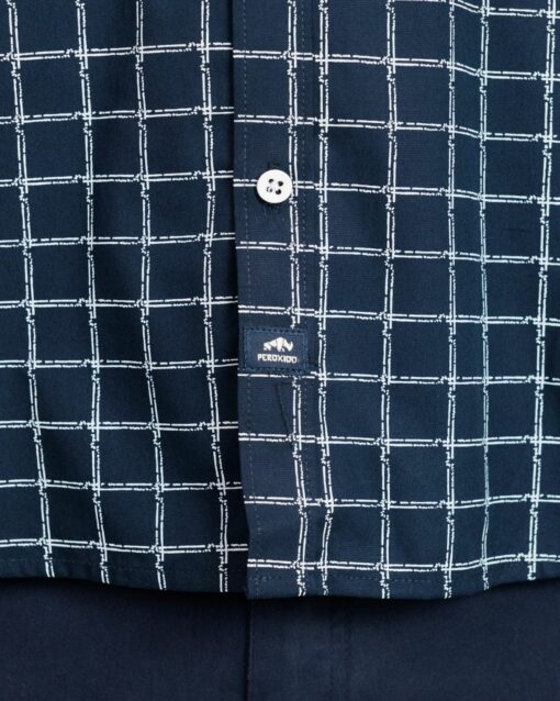 CAMISA DE MANGA CORTA CON ESTAMPADO DE CUADROS - Imagen 2