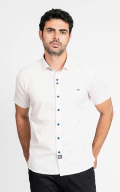 CAMISA DE MANGA CORTA UNICOLOR