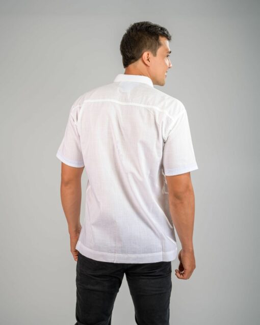 CAMISA GUAYABERA MANGA CORTA - Imagen 2