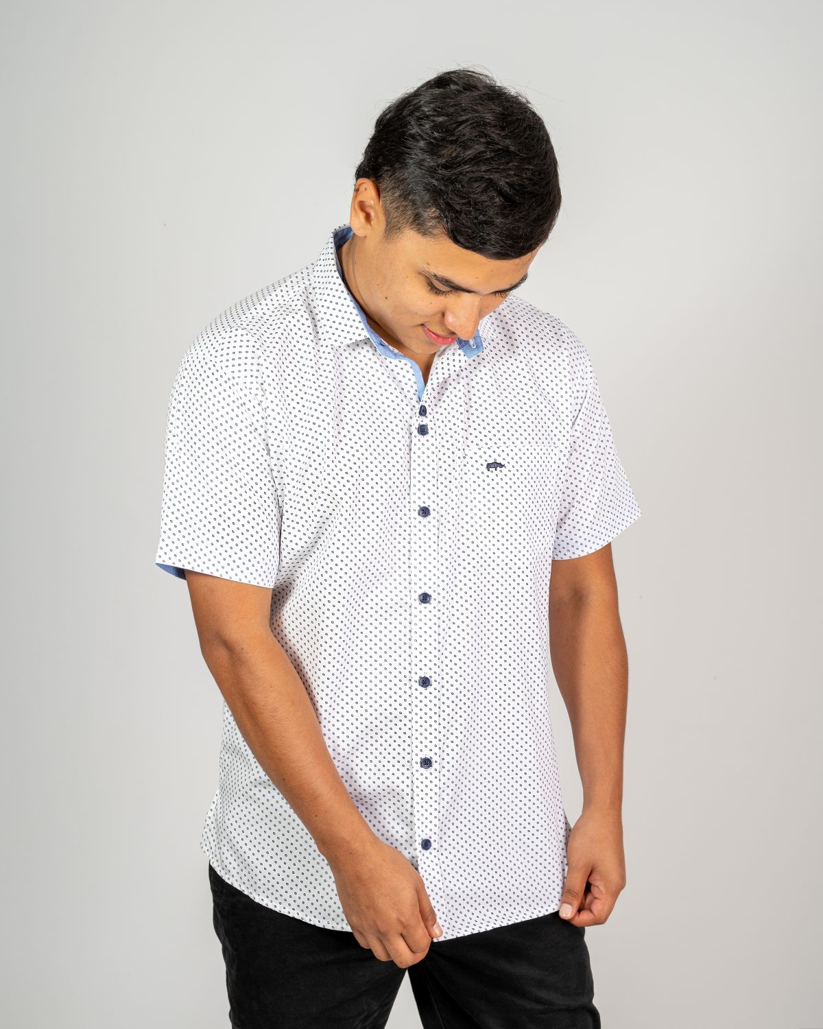 CAMISA MANGA CORTA ESTAMPADA