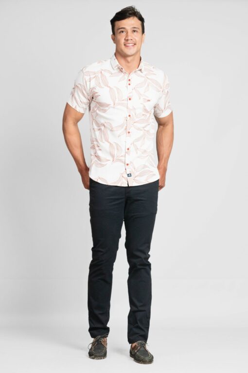 CAMISA DE MANGA CORTA ESTAMPADA - Imagen 4