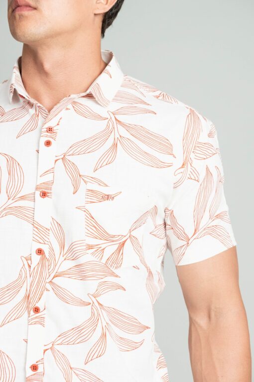 CAMISA DE MANGA CORTA ESTAMPADA - Imagen 2