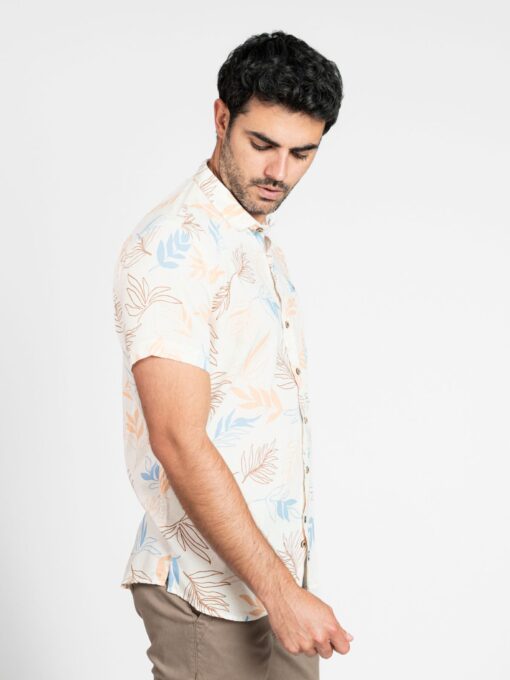 CAMISA DE MANGA CORTA ESTAMPADA - Imagen 3