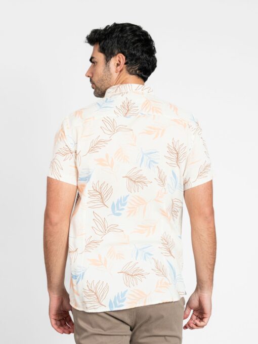 CAMISA DE MANGA CORTA ESTAMPADA - Imagen 4