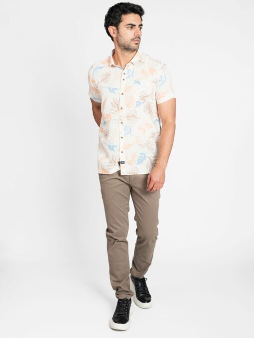 CAMISA DE MANGA CORTA ESTAMPADA - Imagen 2
