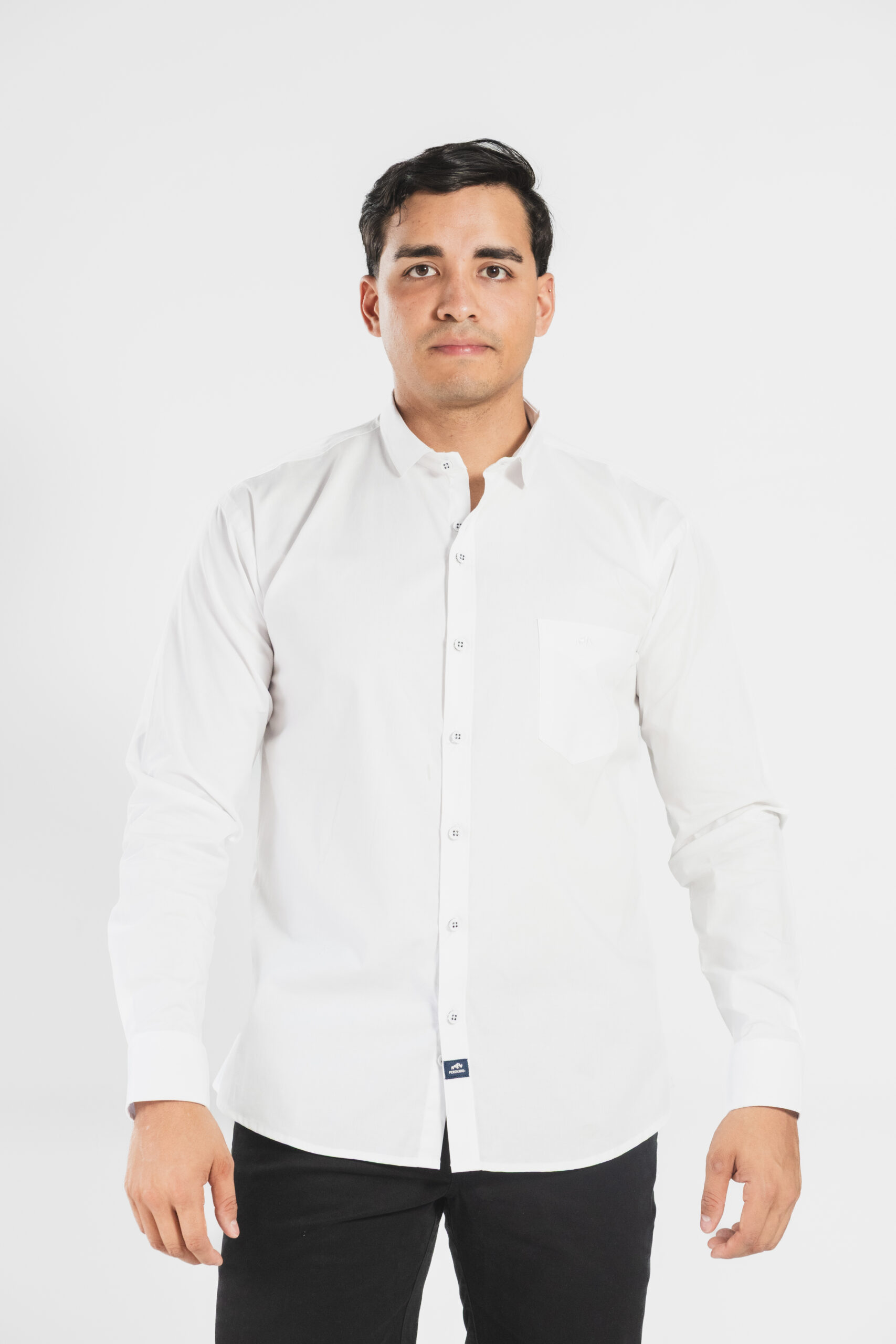 Camisa Manga Larga Unicolor